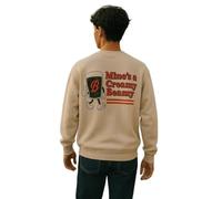 Creamy Beamy Organic Irish Stout Jumper - Beamish-Inspired Sweatshirt (UK, Alpha, M, Regular, Regular, Khakis)