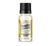 Creamy Buttery Caramel Natural Food Flavouring 15ml - Foodie Flavours
