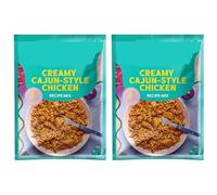 Creamy Cajun-Style Chicken Recipe Mix, 35g, Free From Artificial Colours and Flavourings, Suitable for Vegetarians, Pack of 2
