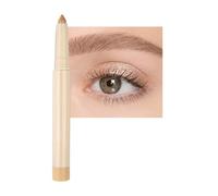 Creamy Eyeshadow Stick with Metallic Shimmer - Buildable Waterproof Formula, Long-Lasting Travel Pencil for Neutral Tones & Easy Application, Smooth Tapered Tip & Luminous Champagne Gold Shade
