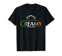 Creamy Fookin Pints Funny Irish Drinking Saint Patricks Pub T-Shirt