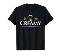 Creamy Fookin Pints Funny Irish Drinking Saint Patricks Pub T-Shirt