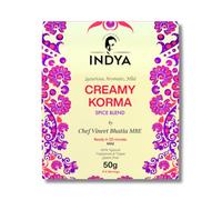 Creamy Korma Spice Mix by Chef Vineet Bhatia MBE - Non Spicy, Gluten Free, No Preservatives, Vegetarian & Vegan Friendly | INDYA Spices
