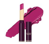 Creamy Matte Lipstick for Women - Shade 11 Que.e n | Ultra Matte Finish | Long Lasting, Non-Transfer | Highly Pigmented, Lightweight, Smudge-Proof & Waterproof Lipstick