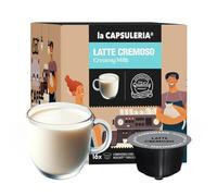 CREAMY MILK (48 Capsules) compatible with Nescafé Dolce Gusto, 3 Boxes x 16 Pods (48 Servings Total), La Capsuleria