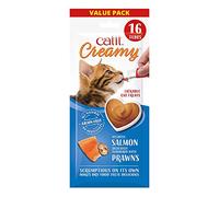 Creamy Salmon and Shrimp Flavoured Treats for Cats - Pack of 4