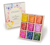 Creano Organic Herbal & Fruit Tea Box - 9 Unique Caffeine-Free Varieties - 45 Tea Bags - Healthy Fruit & Herb Infusions for Daily Wellness*