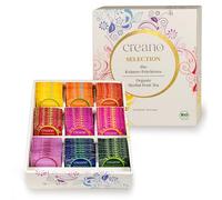 Creano Organic Herbal & Fruit Tea Box - 9 Unique Caffeine-Free Varieties - 90 Tea Bags - Healthy Fruit & Herb Infusions for Daily Wellness*