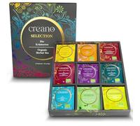 Creano Organic Herbal Tea Box - Selection of 9 Unique Organic Infusions - Premium Herbal & Fruit Tea Bags 45 Bags - Healthy & Natural Wellness Gift*