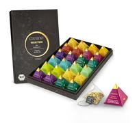 Creano Organic Herbal Tea Gift Set - 24 Pyramid Bags, 9 Biological Infusions with Herbs, Fruits & Spices - Bulk Wellness Pack - Caffeine-Free Premium Selection*
