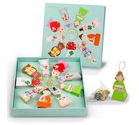 Creano Organic Herbal Tea Gift Set ‘Tea Lovers’ - 9 pyramid tea bags in 9 cute shapes to give as gifts - 22.5g*