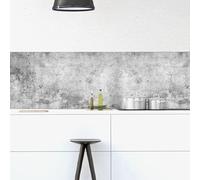 CREARREDA Kitchen Back Wall Self-Adhesive Made in Italy Easy to Use Splash Guard Made of PVC Water Resistant and Durable