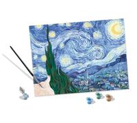 CreArt grand format 30x40 cm Van Gogh, La nuit étoilée, Des 14 ans, 23518, Ravensburger