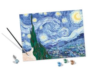 CreArt grand format 30x40 cm Van Gogh, La nuit étoilée, Des 14 ans, 23518, Ravensburger