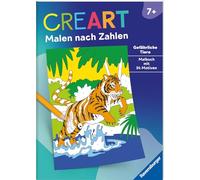 CreArt Malen nach Zahlen ab 7: Gefährliche Tiere