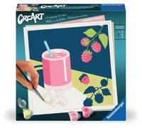 CreArt, Malen nach Zahlen Adults Trend - Mocktail Himbeere