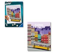 CreArt, Malen nach Zahlen Citys - Farbenfrohes Lissabon (US IMPORT)