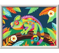 CreArt, Paint by Numbers Children - Colourful Chameleon