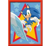 CreArt, Paint by Numbers Kids Sonic The Hedgehog - Sonic on Adventure Ride