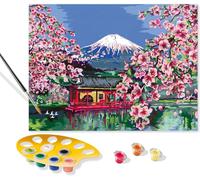 CreArt Paint by Numbers Mediterranean / Japanese Landscape Ravensburger 12+