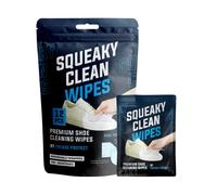 Crease Protect Squeaky Clean Wipes - Premium Shoe Cleaning Wipes - For All Shoe Types (36 Pieces)