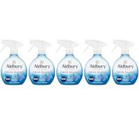 Crease Release Spray Spring Awakening Scent 500ml - Pack of 5 | Fabric Wrinkle Remover & Clothes Freshener for Bedding, Curtains & Garments - Aldbury Goods