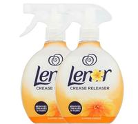 Crease Releaser Fabric Spray 500ml Quick Wrinkle Removal, Freshness Care Iron Spray for Clothes (Pack of 2, Summer Breeze)