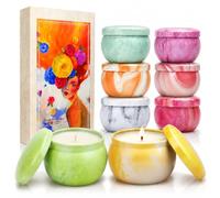 CREASHINE 8 Pack Scented Candle Set,Gifts for Women,Birthday Gift for Her,Aromatherapy Soy Wax Candle for Mother,Wife,Present for Female Friends,Thank You Wedding Return Gift,Home Decor