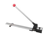 Creasing Matrix Cutter Adjustable 10-500mm, Professional Die Cutting Tool with Scale Ruler for Printing Packaging Industry, Manual Cutting Machine
