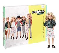 CREATABLE WORLD Complete kit for wavy blonde hair - GGT67 - Mannequin - 6 years and +