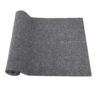 CREATCABIN 1 Roll Self Adhesive Carpet Peel and Stick Non-slip Hardwearing Soft Padded Carpet Tiles Pet Rugs Covers Scratch Protector Mat for DIY Home Bedroom Flooring Office Gray 35.37×15.75 Inch