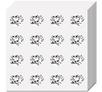 CREATCABIN 128 Pcs Birds Sticker Animal Stickers Small Round Waterproof Self-adhesive Bulk Planner Paster Decors for Laptop Water Bottle DIY Scrapbooking Teacher Rewards Water Skateboard 2.5x2.5cm