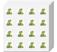 CREATCABIN 128 Pcs Chinese New Year Snake Stickers Year of The Snake 2025 Element Sticker Animal Display Decal Self-Adhesive Dots Labels Craft for Scrapbook DIY Window Decor Laptop Water Bottle 2.5cm