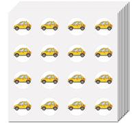 CREATCABIN 128Pcs Car Planner Stickers Helmet Sticker Decals Self-Adhesive Waterproof Sticker Round Dot Cartoon Decal Bulk Stickers for Scrapbooking Craft Calendar Water Bottles Laptop Guitar 2.5cm
