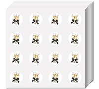 CREATCABIN 128Pcs Champagne Cheers Party Planner Stickers Helmet Sticker Self-Adhesive Waterproof Round Dot Cartoon Decal Bulk Tags for Scrapbooking Art Crafts Calendar Water Bottles Laptop Cup 2.5cm