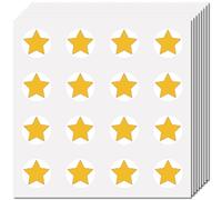 CREATCABIN 128Pcs Star Planner Stickers Helmet Sticker Decals Self-Adhesive Waterproof Gold Stars Sticker Round Dot Cartoon Decal Bulk Tags for Scrapbooking Craft Calendar Water Bottles Laptop 2.5cm