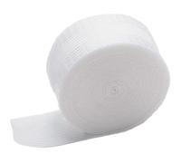 CREATCABIN 16.4 Feet White Hem Tape Pant Hemming Tape Polyester Hot Melt Adhesive No Sewing Washable Trousers Edge Modified Iron on Fabric Strifor Quick Clothing Repairs DIY Crafts 1 Inch Wide