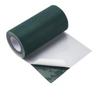 CREATCABIN 16.4 Ft Self Adhesive Grass Rug Tape Lawn Seam Fixing Tape for Carpet Jointing Yards Fields Golfing Parks Football Schools Events to Spruce up Any Open Space Firm Dark Green (Single)