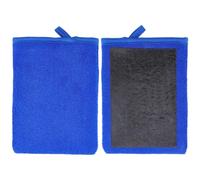 CREATCABIN 2 Pack Car Detailing Clay Mitt Cleaning Cloth Mitt 8.3 x 5.9 Inch Blue Rectangle Soft Magic Auto Microfiber Towel Wash Tools for Detailing Cars Glass Wheels DIY Cleaning Polishing