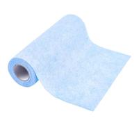 CREATCABIN 20 Sheets Microfiber Cleaning Cloth Roll for Kitchen Car Cleaning Eyeglass Cleaner Dishes Towel Washcloths Quick-Dry Polishing Cloth for Tableware Household Rags 9.84x9.84inch Light Blue