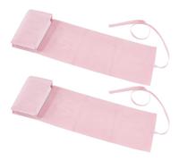 CREATCABIN 2Pcs Velvet Tarot Bag Set Witchcraft Supplies Tarot Card Storage Holder Container Drawstring Pouch Tarot Spread Cloth for Telling Divination Witchcraft Pagan 2.95x4.96 Inch