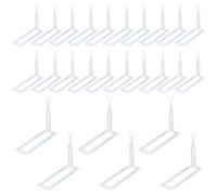 CREATCABIN 30 Pcs Mosquito Coil Mini Holder Incense Holder Portable Metal Sandalwood Mosquito Incence Burner Iron Coils Stands Clips for Home Office Patio Camping Hiking Indoor Outdoor 3.5x1.1 Inch