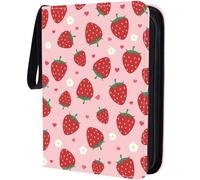 CREATCABIN 400 Pockets Kpop Photocard Holder A5 Photocard Blinder Album PU Leather Photo Sports Trading Cards Holder Snapshots Collect Book Individual Organizer Collecting Gift for Women Kpop Lover