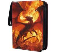 CREATCABIN 400 Pockets Photocards Holder Book A5 Kpop Photocard Blinder Album PU Photo Sports Trading Cards Snapshots Collect Book Individual 400 Pockets with Handle Zipper Gift for Women Kpop Lover