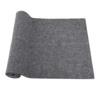 CREATCABIN 40x200 cm Self Adhesive Carpet Peel and Stick Non-slip Hardwearing Soft Padded Carpet Tiles Pet Rugs Covers Scratch Protector Mat Roll for DIY Home Bedroom Flooring Office Gray