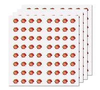 CREATCABIN 512pcs Strawberry Planner Stickers Self-Adhesive Stickers Fruit Planners Journals Agendas DIY Calendar Crafting Tabs Events Flags 8 Sheets Decoration for Gifts Box Envelope Seals