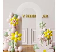 CREATCABIN 7.2FT Wedding Open Arch Backdrop Cover Double-Sided U-Shaped Arch Covers White Spandex Fitted Round Top Chiara Stand Cover Elastic for Ceremony Birthday Party Banquet Background Decor