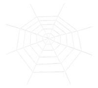 CREATCABIN 8.2 Feets White Spiderweb Backdrop Spider Web Party Decor Cotton Giant Halloween Gothic Prop String Scary Haunted House Decorations for Halloween Party Favor Wall Window DIY Hanging