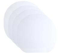 CREATCABIN 8Pcs Transparent Table Tennis Rackets Self-Adhesive Protective Film PingPong Racket Protective Film Tennis Rackets Maintenance Cover Accessories for Table Tennis Rubber Protector Plastic