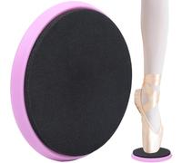 CREATCABIN Ballet Turning Disc for Dancers Turn Disc for Dancing Ballet Spinner Disk Dancing Spinner Disk Pirouette Training Equipment Balance Skating Portable for Dancers Ice Skaters Gymnasts Pink